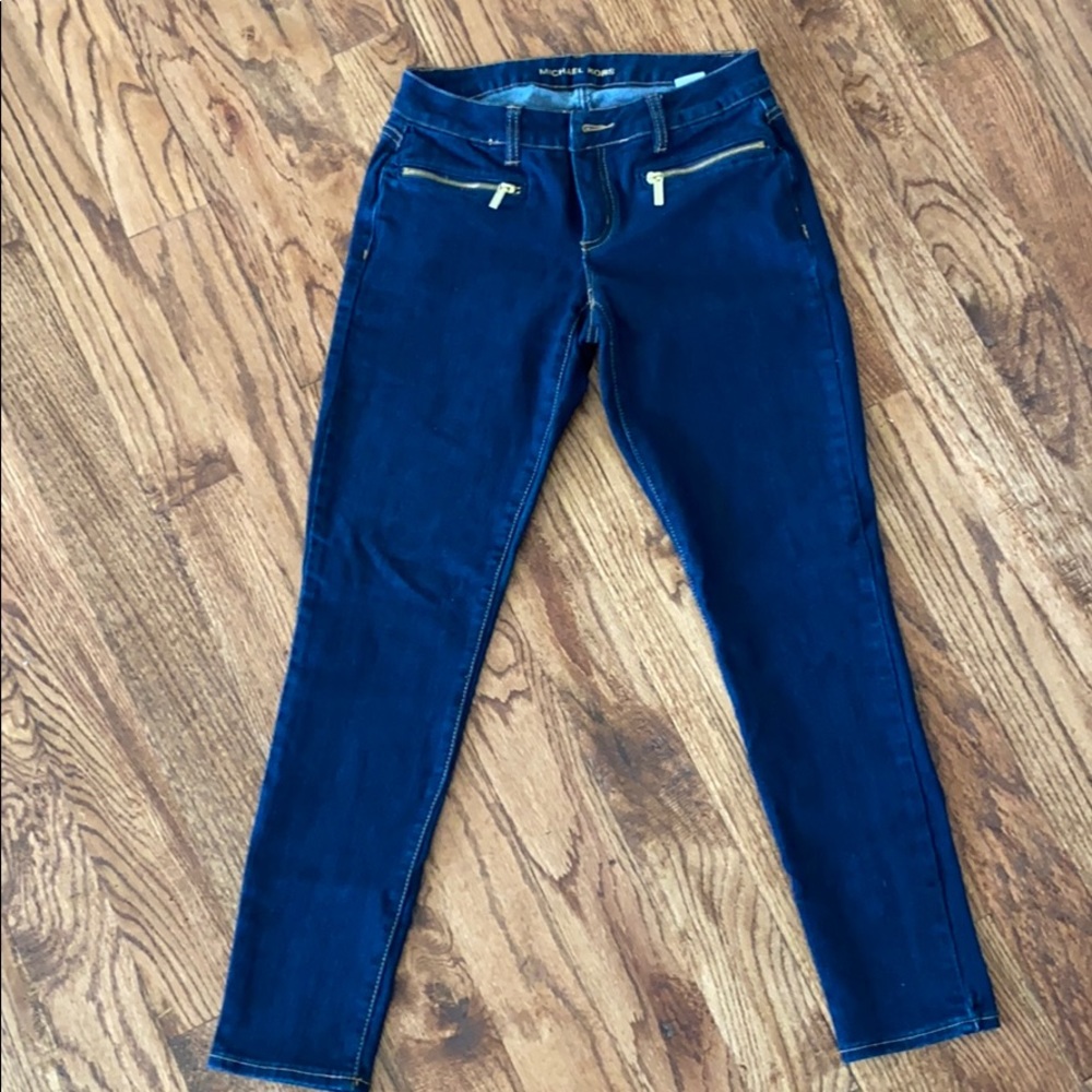 Michael Kors jeans with front zip pockets Sz 2